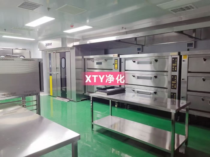 重慶紫貝軒食品有限公司十萬(wàn)級(jí)凈化車間
